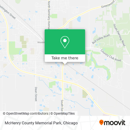Mapa de McHenry County Memorial Park