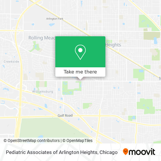 Pediatric Associates of Arlington Heights map