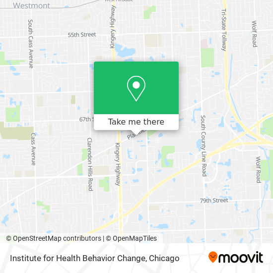 Mapa de Institute for Health Behavior Change