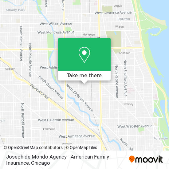 Joseph de Mondo Agency - American Family Insurance map