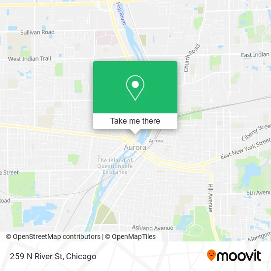 259 N River St map