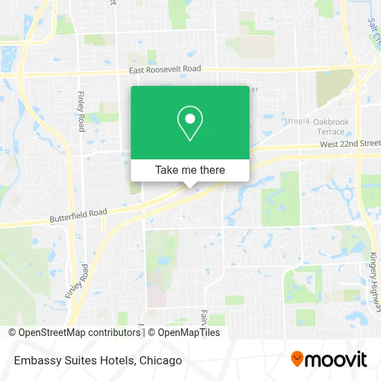 Embassy Suites Hotels map