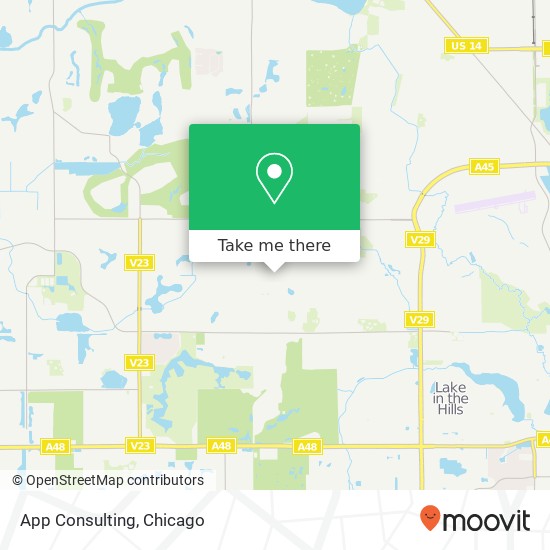 App Consulting map