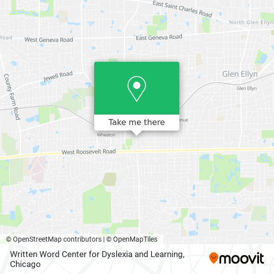 Written Word Center for Dyslexia and Learning map