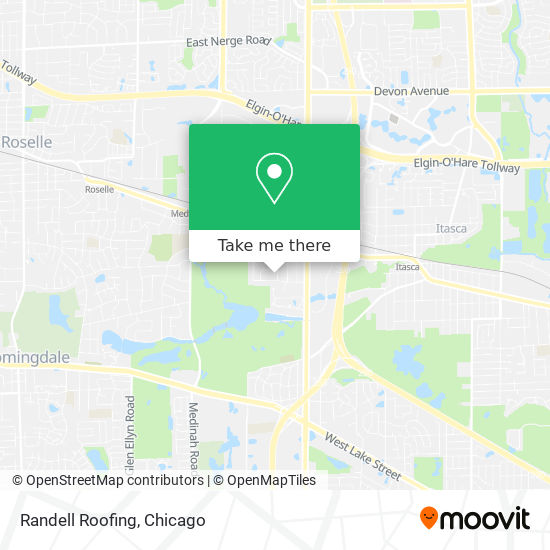 Randell Roofing map