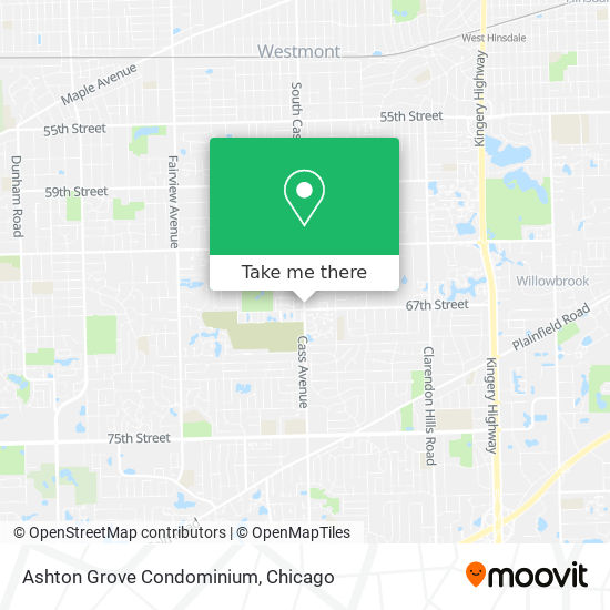 Ashton Grove Condominium map