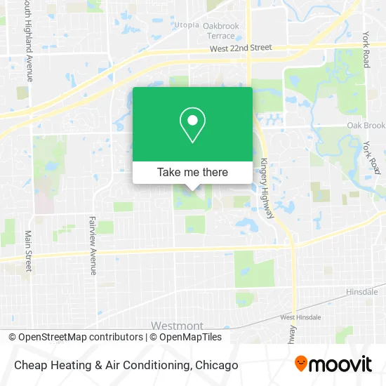 Cheap Heating & Air Conditioning map