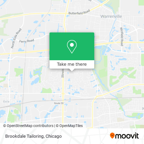 Mapa de Brookdale Tailoring