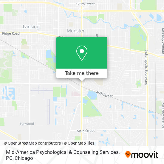 Mid-America Psychological & Counseling Services, PC map