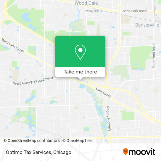 Optimo Tax Services map