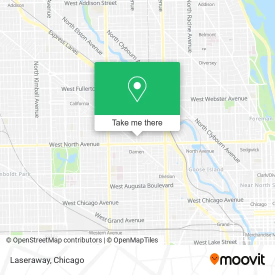 Laseraway map