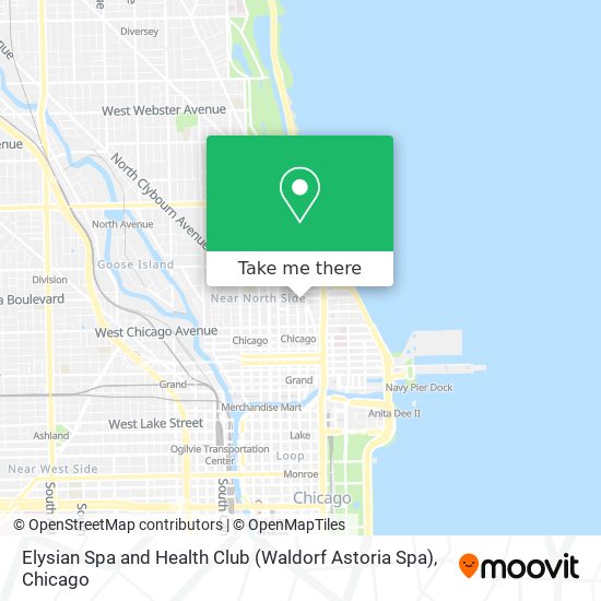 Elysian Spa and Health Club (Waldorf Astoria Spa) map