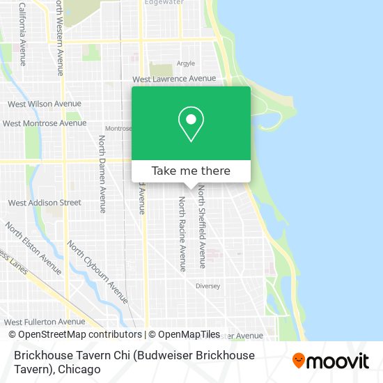 Mapa de Brickhouse Tavern Chi (Budweiser Brickhouse Tavern)