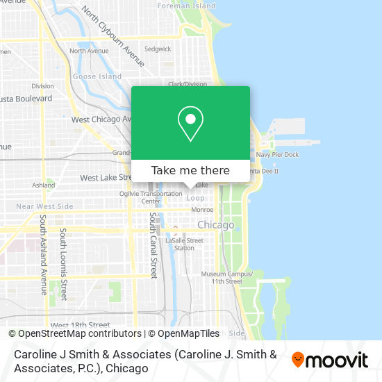Mapa de Caroline J Smith & Associates (Caroline J. Smith & Associates, P.C.)