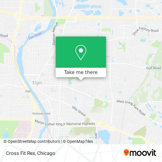 Cross Fit Rex map