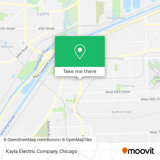 Kayla Electric Company map