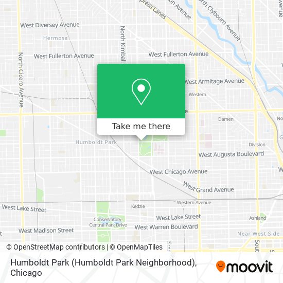 Mapa de Humboldt Park (Humboldt Park Neighborhood)