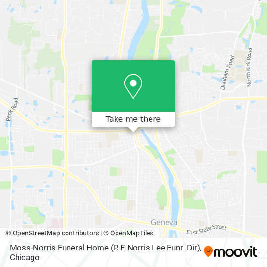 Moss-Norris Funeral Home (R E Norris Lee Funrl Dir) map