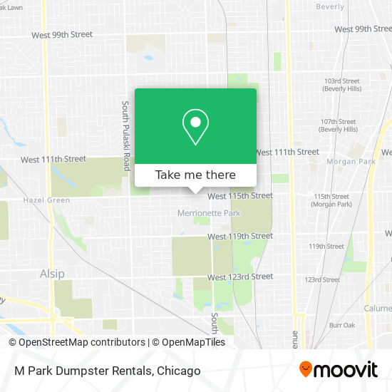 Mapa de M Park Dumpster Rentals