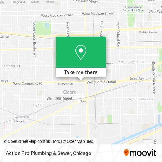 Action Pro Plumbing & Sewer map