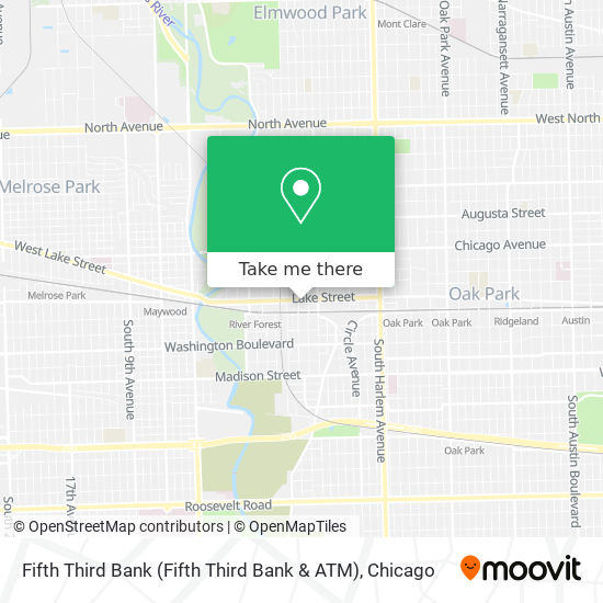 Fifth Third Bank map