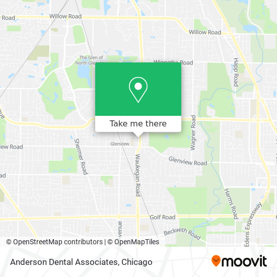 Mapa de Anderson Dental Associates