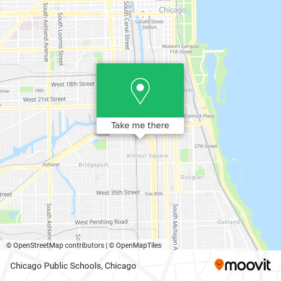 Mapa de Chicago Public Schools