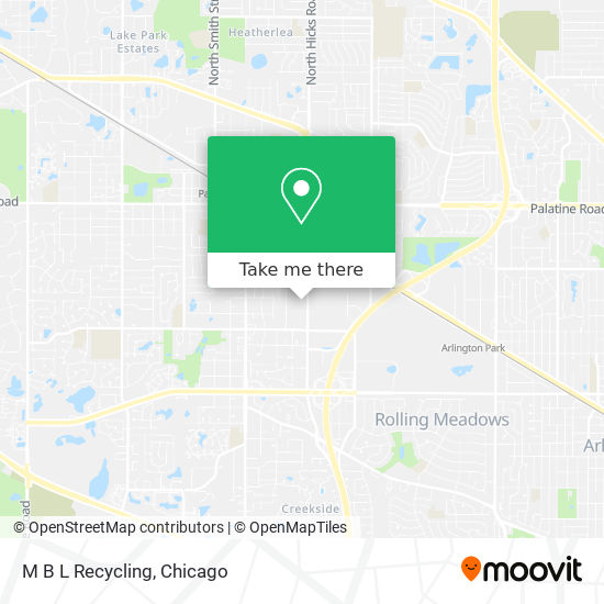 M B L Recycling map