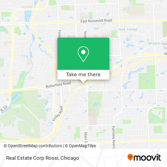 Real Estate Corp Rossi map