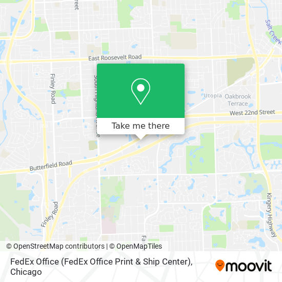 Mapa de FedEx Office (FedEx Office Print & Ship Center)