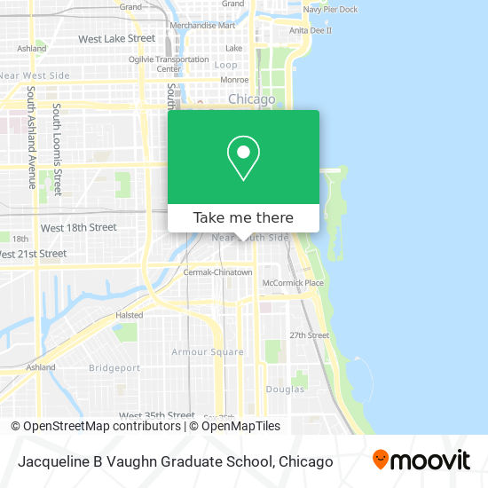 Jacqueline B Vaughn Graduate School map