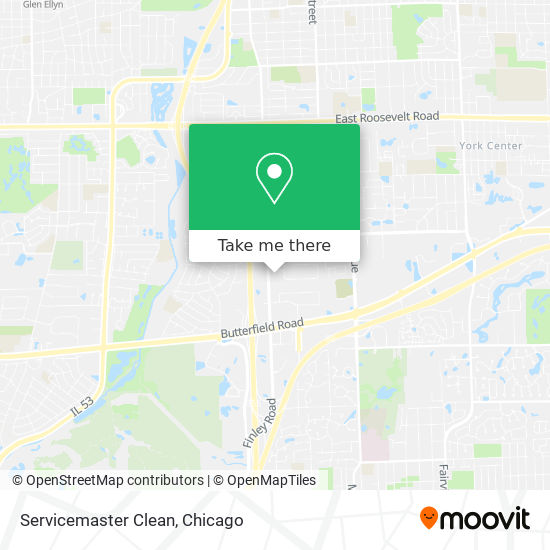 Servicemaster Clean map