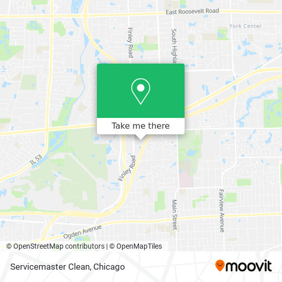 Servicemaster Clean map