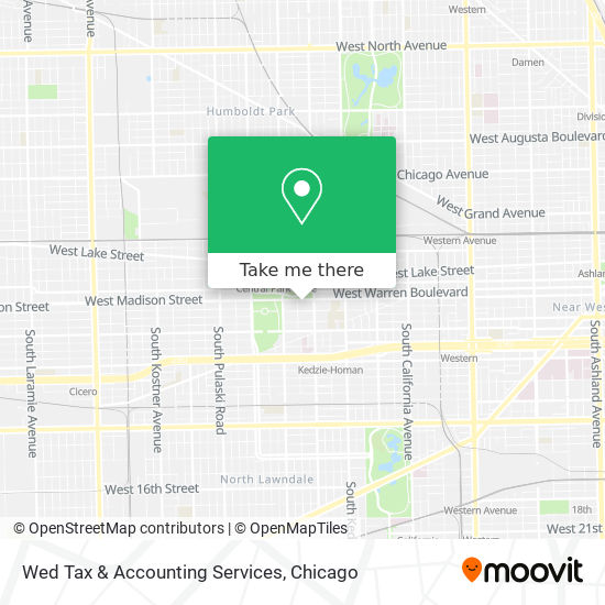 Wed Tax & Accounting Services map
