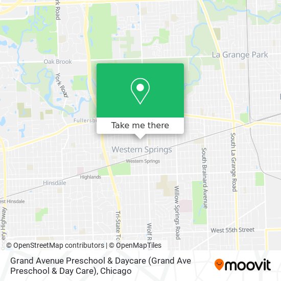 Grand Avenue Preschool & Daycare (Grand Ave Preschool & Day Care) map