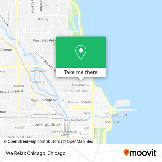 Mapa de We Relax Chicago