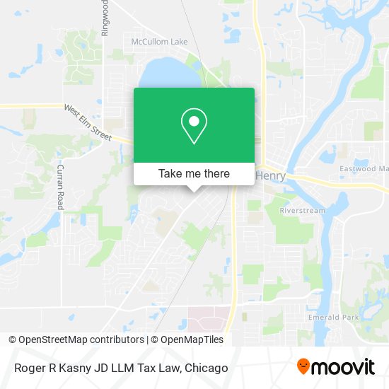 Roger R Kasny JD LLM Tax Law map