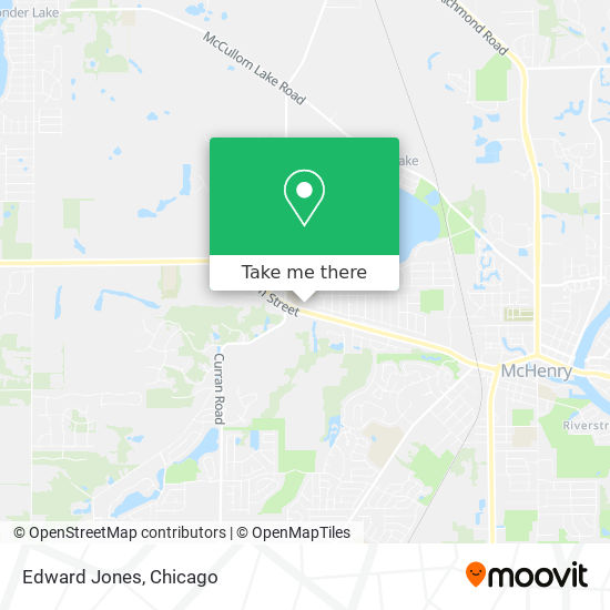 Edward Jones map