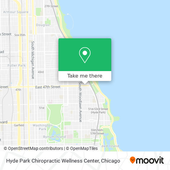 Hyde Park Chiropractic Wellness Center map
