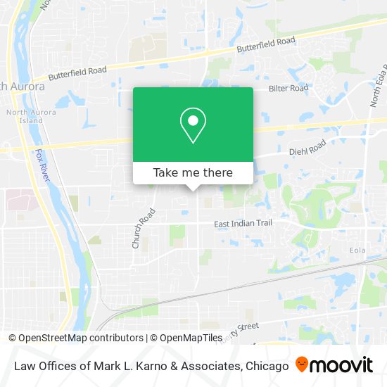Law Offices of Mark L. Karno & Associates map
