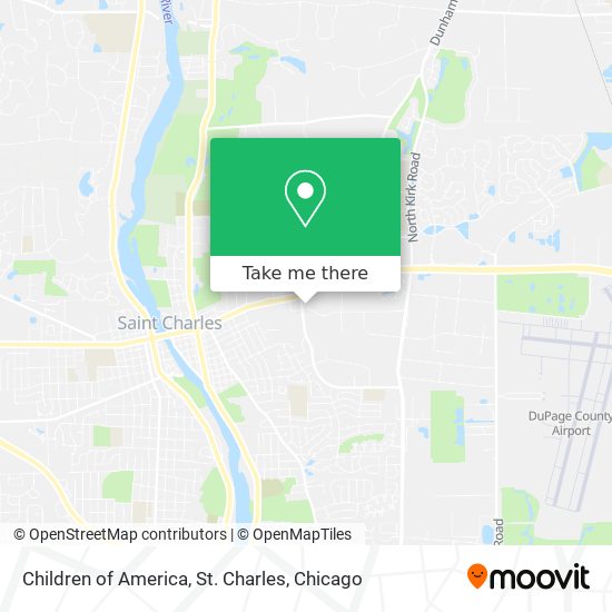 Children of America, St. Charles map