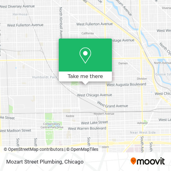 Mozart Street Plumbing map