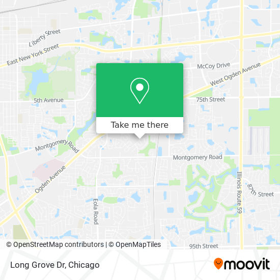 Mapa de Long Grove Dr