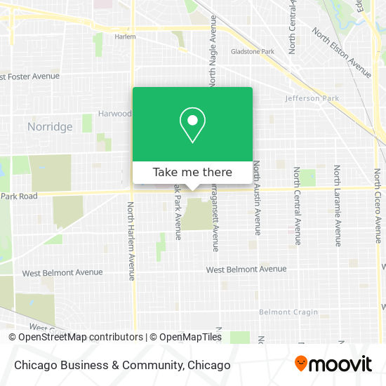 Mapa de Chicago Business & Community