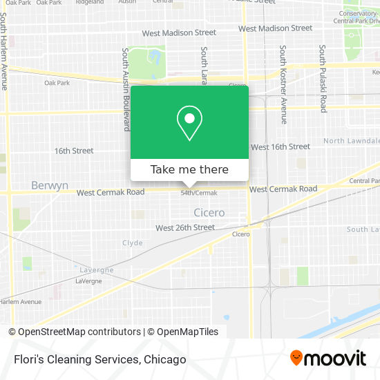 Flori's Cleaning Services map