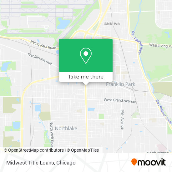 Midwest Title Loans map