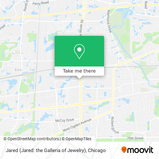 Mapa de Jared (Jared: the Galleria of Jewelry)