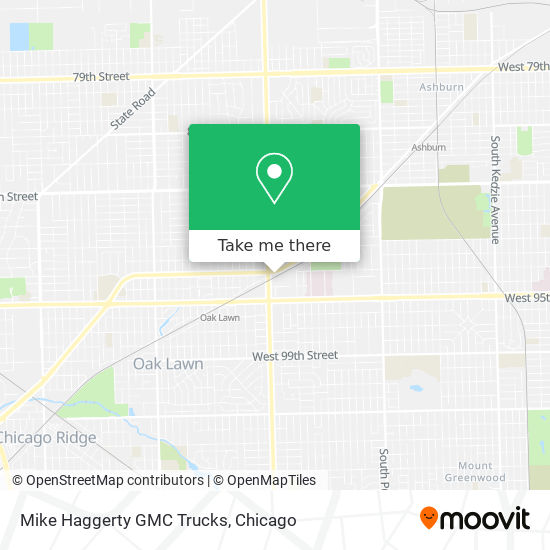 Mike Haggerty GMC Trucks map