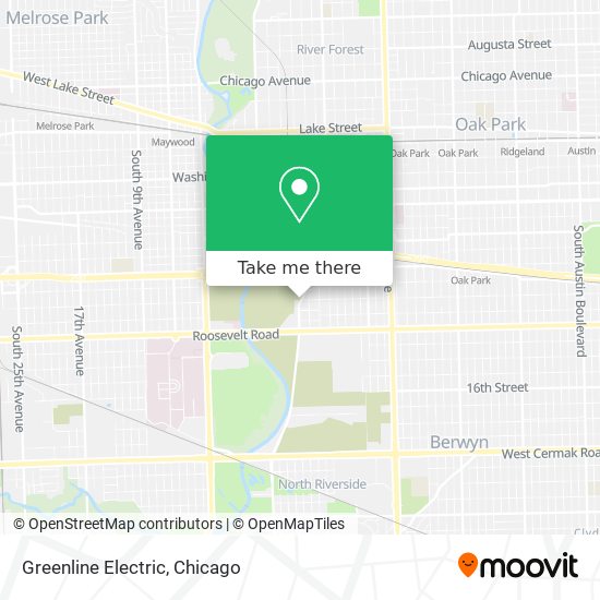 Greenline Electric map