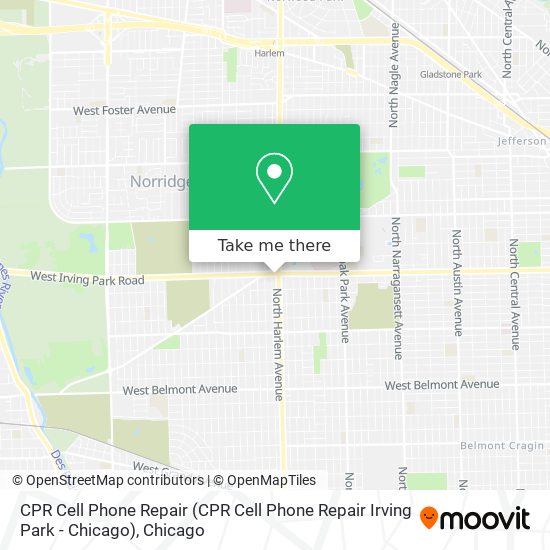 CPR Cell Phone Repair (CPR Cell Phone Repair Irving Park - Chicago) map